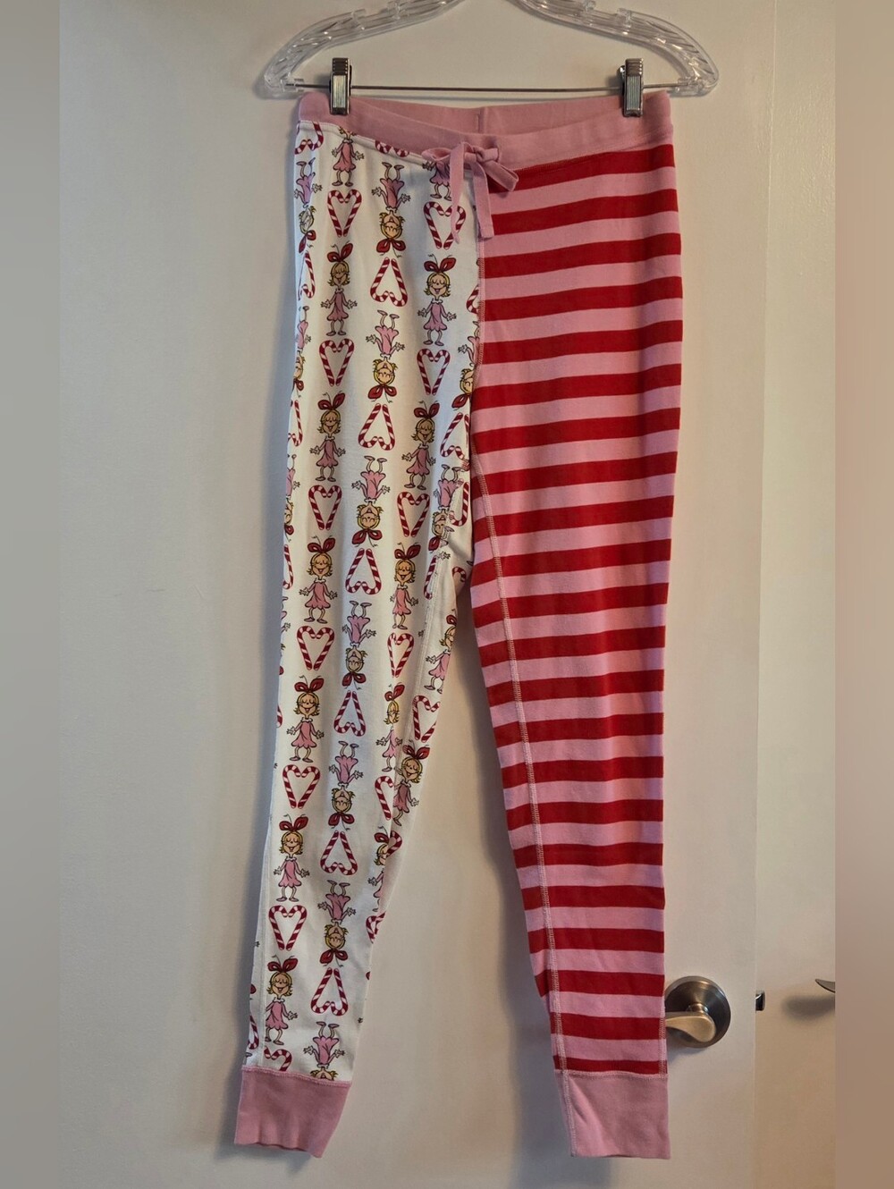 HANNA ANDERSSON X Dr. Seuss Grinch Striped Pajama Bottoms Medium